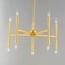 Maxim Lighting Rome 10-Light Chandelier 24625SBR - alternate 3